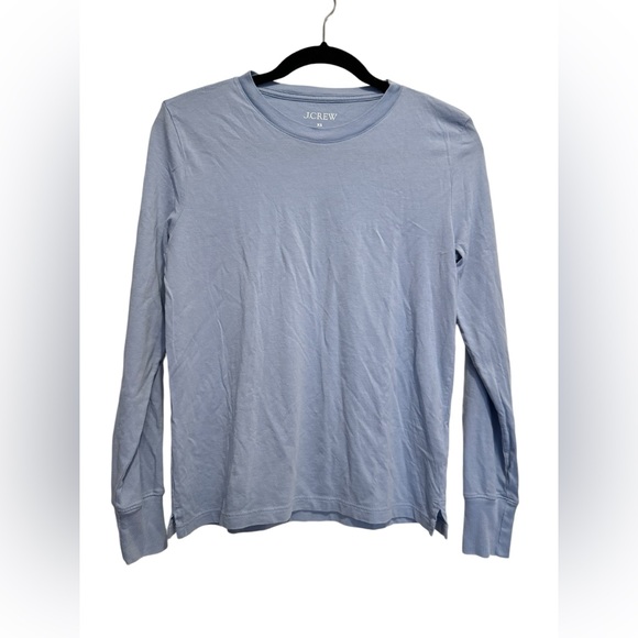 J. Crew Tops - 3 For $15‼️ BUNDLE & SAVE J Crew Baby Blue Long Sleeve Shirt Size XS